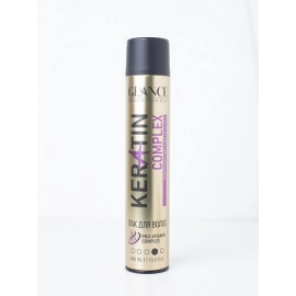 GLANCE , Лак для волос КЕРАТИНОВЫЙ КОМПЛЕКС Keratin Complex, 400 мл GLANCE , Лак для волос КЕРАТИНОВЫЙ КОМПЛЕКС Keratin Complex, 400 мл